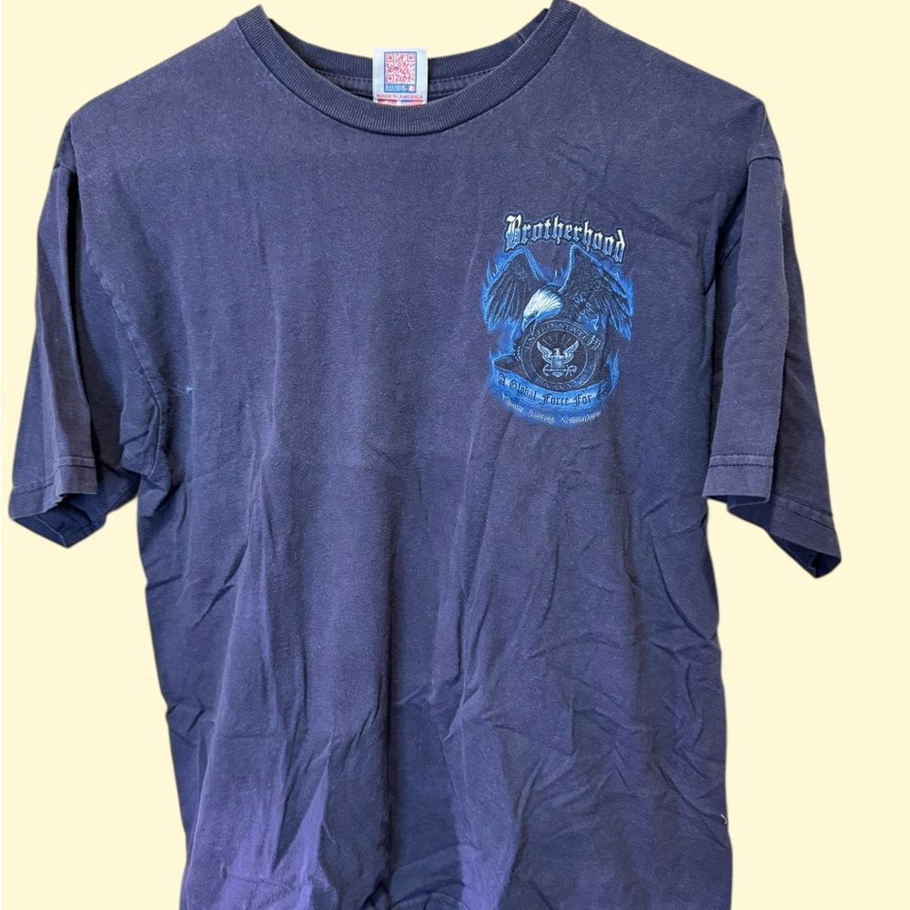 Navy Blue Men's T-Shirt